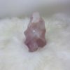 Rose Quartz Flame Crystal - 4.75"