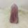 Rose Quartz Tower Crystal - 6"
