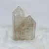 Clear Quartz Crystal Double Tower - 7"