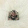 Rhodonite Crystal Pyramid Carving - 1.5"