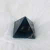 Pyrite Crystal Pyramid Carving - 1.5"