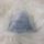 Blue Calcite Crystal Pyramid Carving - 2.75"