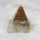 Italian Onyx Crystal Pyramid Carving - 5.75"