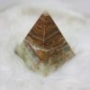 Italian Onyx Crystal Pyramid Carving - 5.75" - Image 3