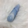 Blue Calcite Crystal Personal Massager - 4.75"
